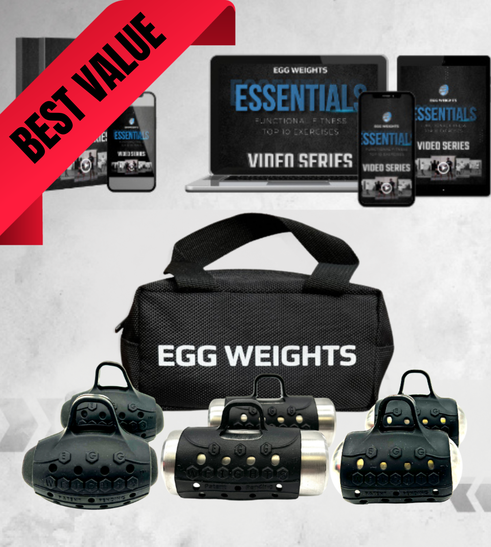 Egg Weights Fitness Bundle Egg Weights