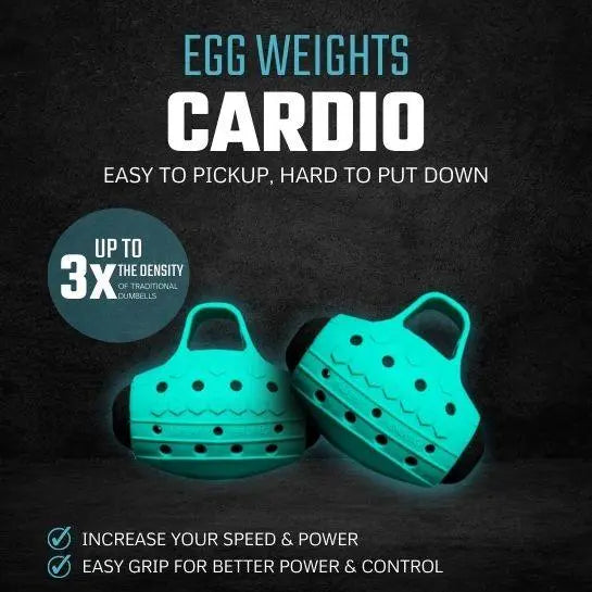2.0 lb Set “Cardio” Egg Weights