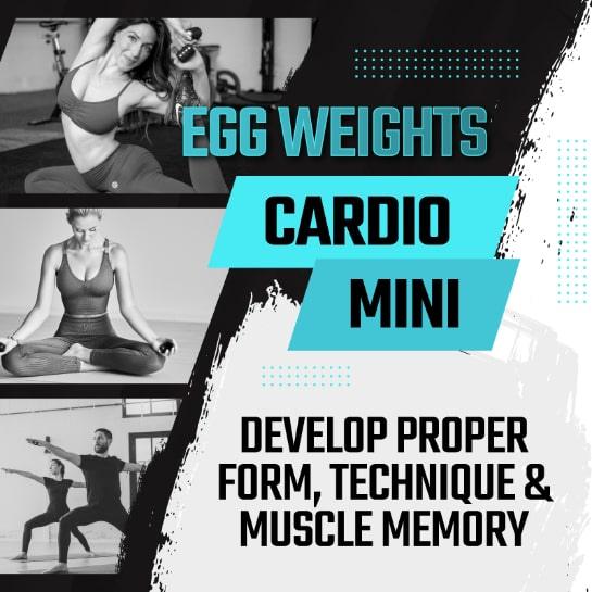 2.0 lb Set “Cardio Mini” Egg Weights