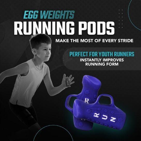 0.5 lb Set Youth Running Pods (Wholesale) Egg Weights