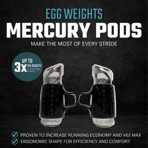 3.5 lb Set "The Mercury" Running Pods (Wholesale) Egg Weights