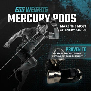 3.5 lb Set "The Mercury" Running Pods (Wholesale) Egg Weights