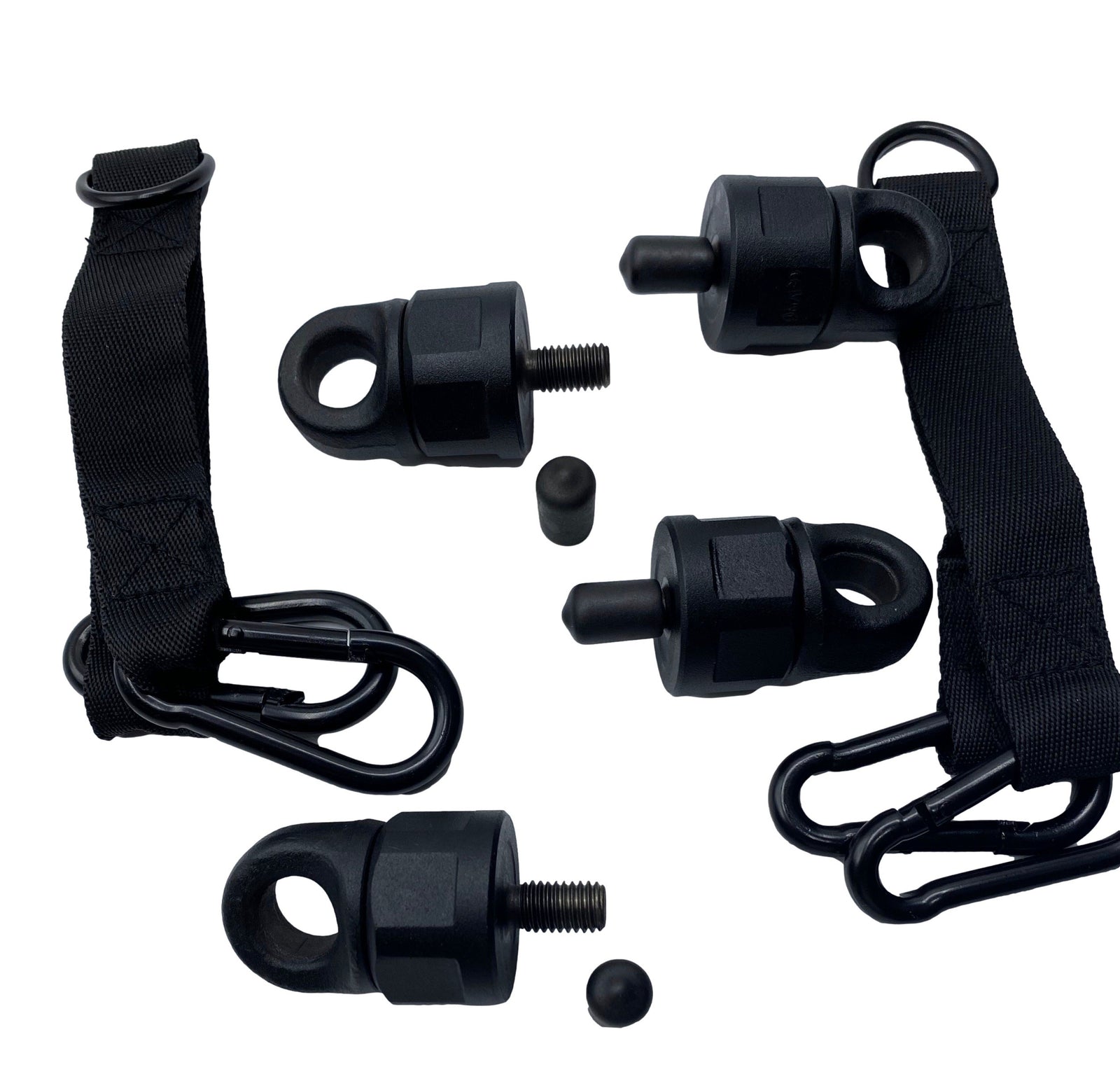 Swivel Eye Hooks and Straps for Adjustable Dumbbells Egg Weights